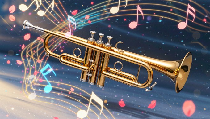 Download Golden Melodic Magic Image - Trumpet, Anime, Manga