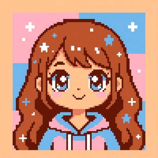 Free Dreamy Pixel Girl Image - Pixel, Kawaii, Illustration | Download ...