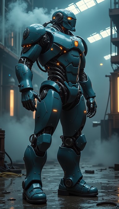Free Armored Tech Warrior Image - Mech, Robot, Futuristic | Download at ...