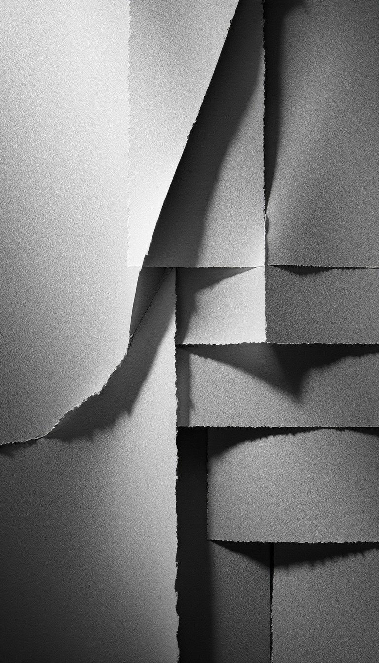 Free Layered Paper Abstract Image - Minimal, Abstract, Geometric ...