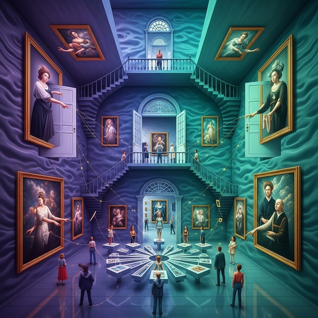 Free Infinite Gallery Dreams Image - Surreal, Gallery, Museum ...