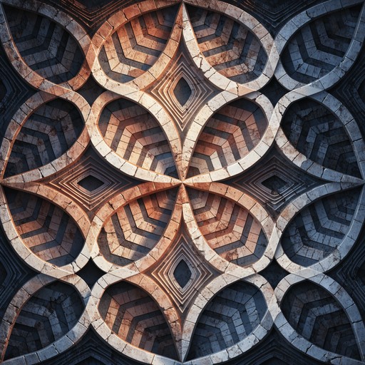 Download Terracotta Tessellation Design Image - Geometric, Pattern ...