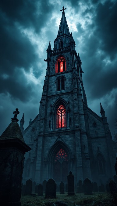 Free Stormy Cathedral Night Image - Gothic, Cathedral, Church ...