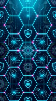 Free Cyber Security Network Image - Cybersecurity, Hexagon, Pattern ...