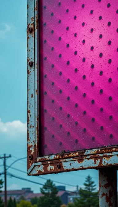 Free Pink Perforated Panel Image | Download at StockCake