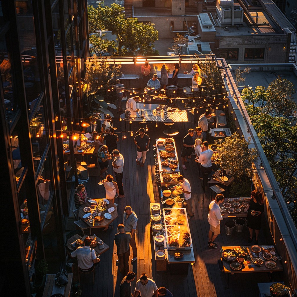 Open Rooftop Party Free Rooftop Dinner Party Photo - Rooftop, Dinner, Party | Download at ...