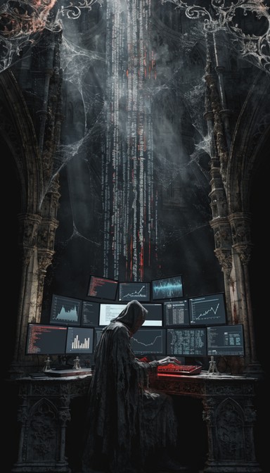 Free Digital Gothic Workspace Image - Programming, Coder, Programmer ...