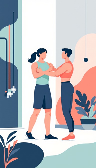 Free Partners In Fitness Image | Download at StockCake