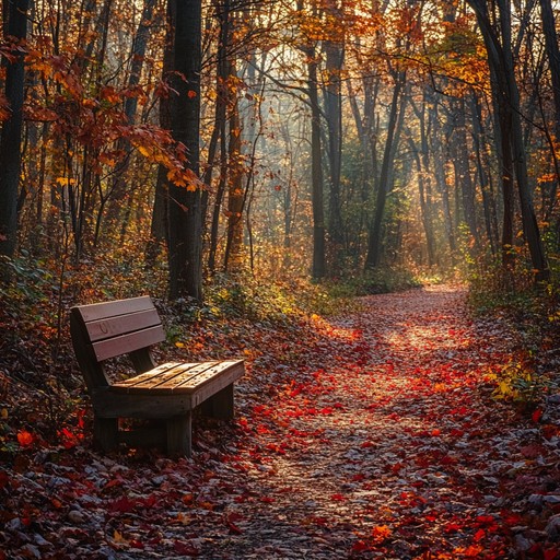 Free Autumn park bench Image - Autumn, Bench, Forest | Download at ...