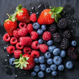 Free Berry Delightful Assortment Image - Berries, Strawberries ...