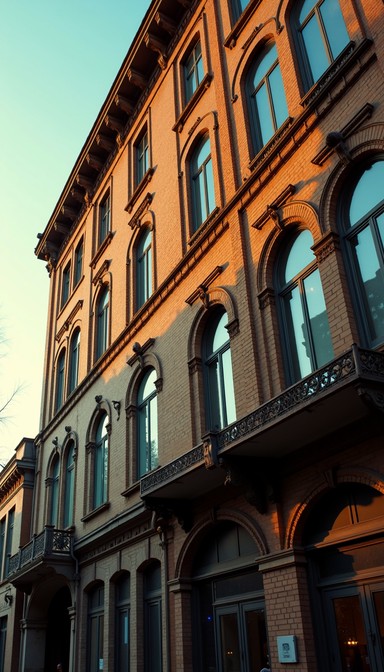 Free Sunlit Brick Grandeur Image - Vintage, Architecture, Brick ...