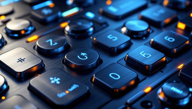 Free Illuminated Keypad Buttons Image - Keypad, Buttons, Electronic ...