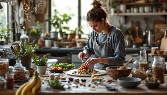 Free Culinary Art Creation Image - Woman, Food, Artist | Download at ...