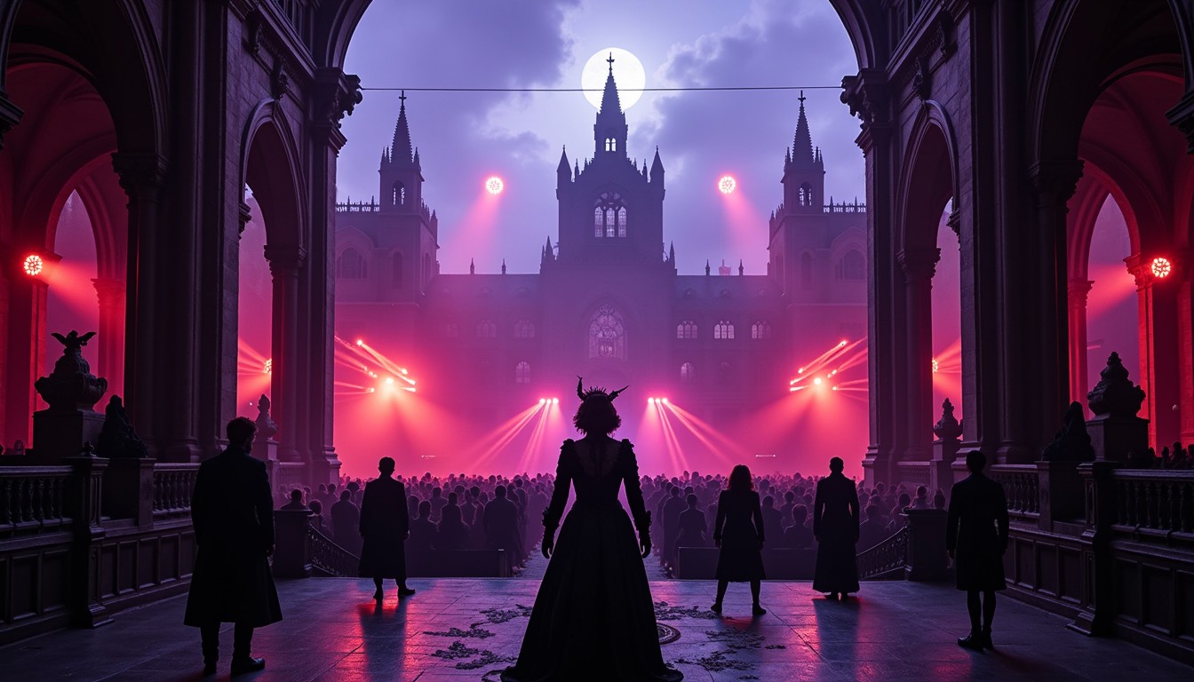 Free Gothic Festival Silhouettes Image - Gothic, Victorian, Silhouettes ...