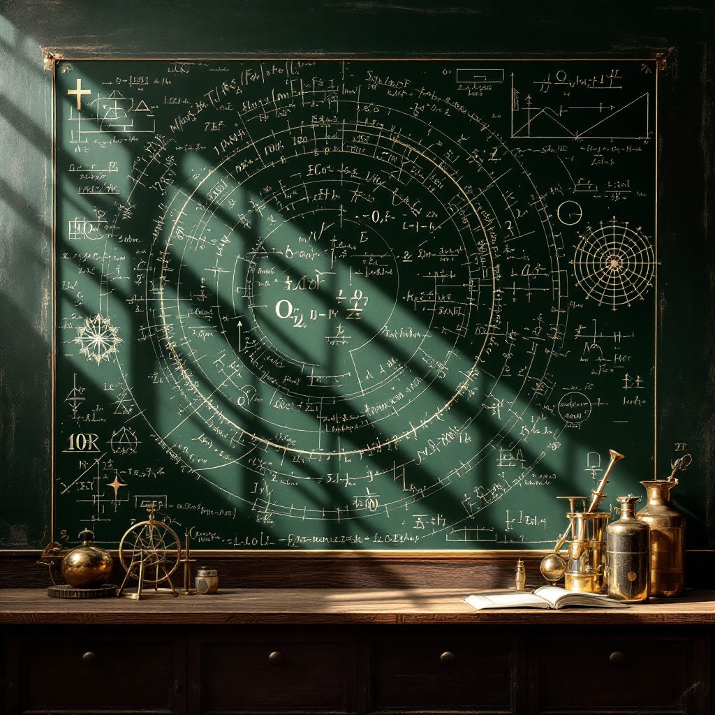Math And Light Free Equations in Light Image - Mathematics, Chalkboard, Vintage ...