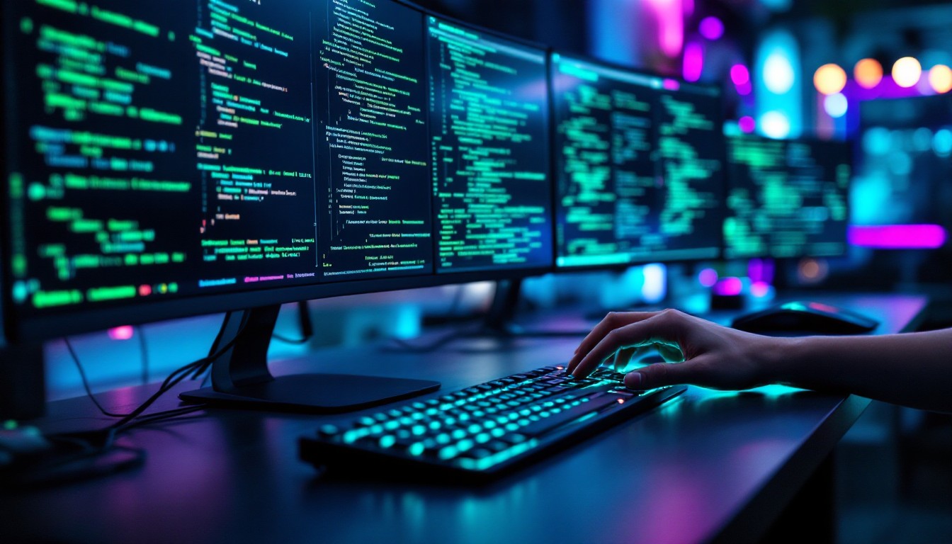 Free Code Glows Green Image - Coding, Programmer, Cyberpunk | Download ...