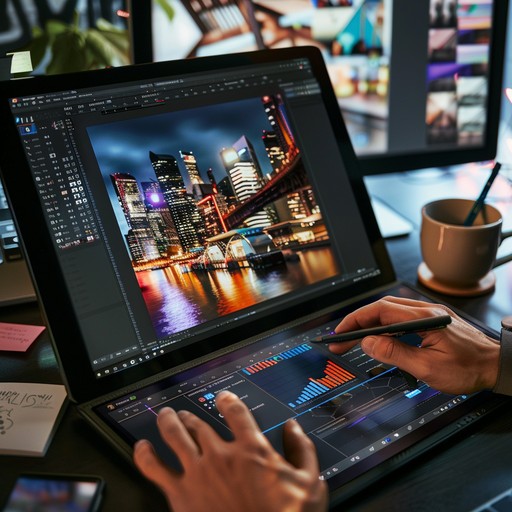 Free Cityscape Editing Session Image | Download at StockCake