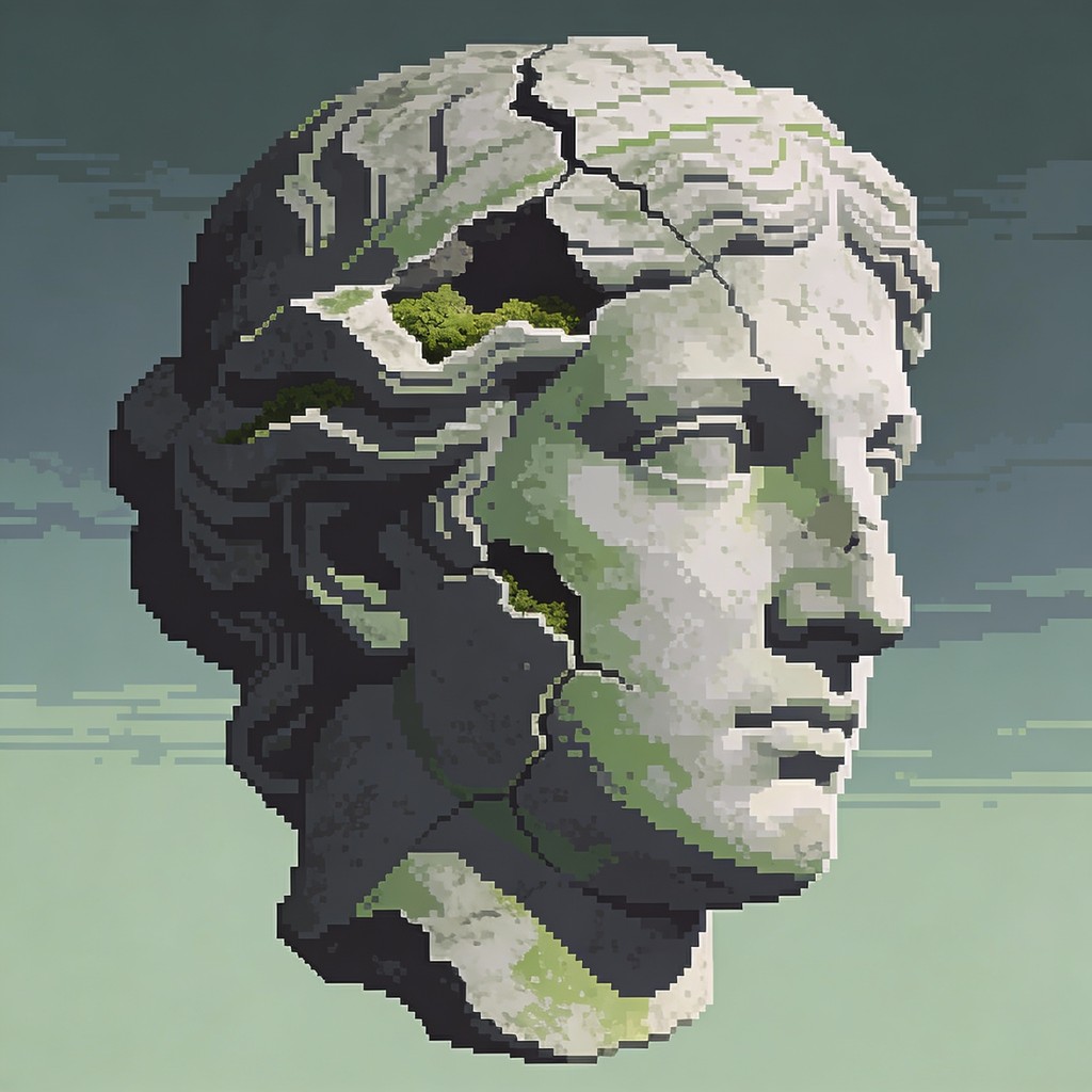 Free Weathered Pixel Sculpture Image - Pixel, Art, Statue | Download at ...