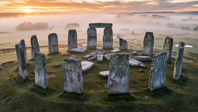 Free Mystical Stone Circle Image - Stones, Megalithic, Ancient ...
