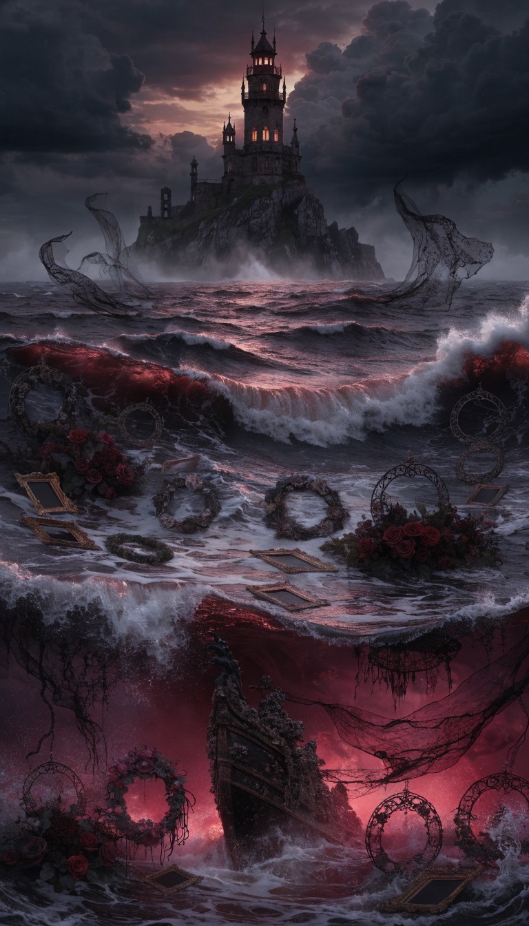 Free Gothic Ocean Twilight Image - Gothic, Victorian, Ocean | Download ...