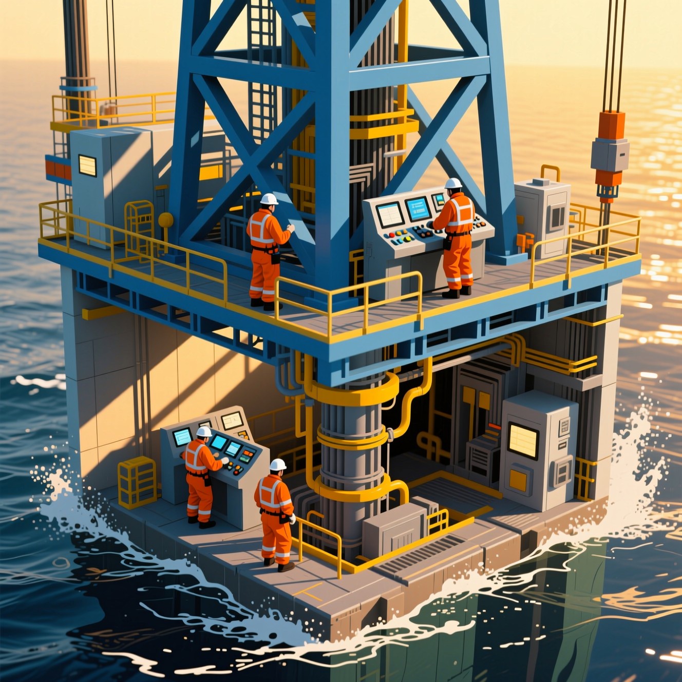 Offshore Operations Engineer Free Offshore Oil Operations Image - Offshore, Drilling, Platform ...