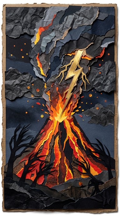 Free Volcanic Paper Eruption Image - Volcano, Eruption, Lava | Download ...