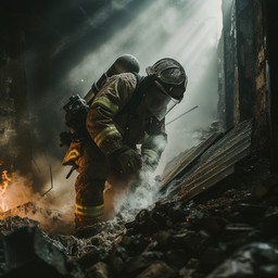 Free Firefighter in Action Image - Firefighter, Fire, Hero | Download ...