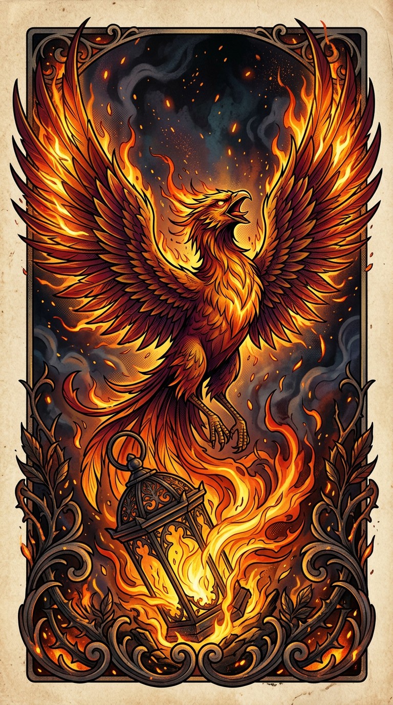 Phoenix Rising Flame Free Phoenix Rising Flames Image - Phoenix, Fire, Flames | Download at ...