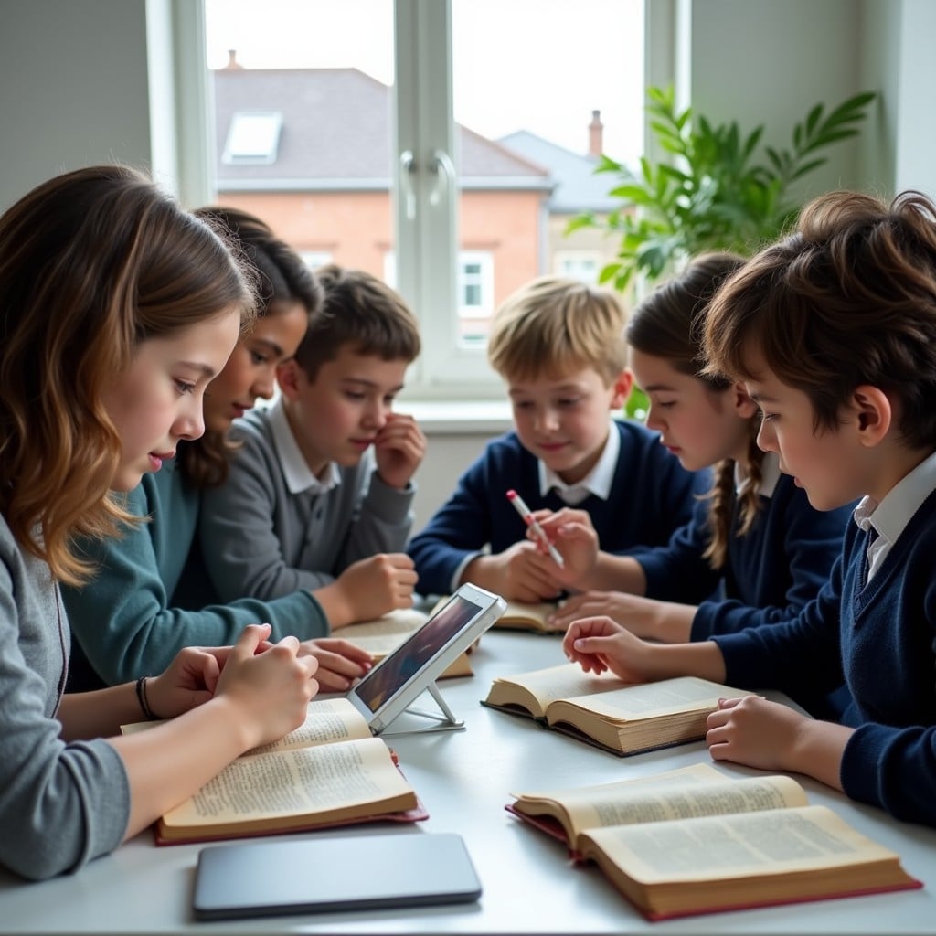 Free Collaborative Learning Environment Photo Learning Students