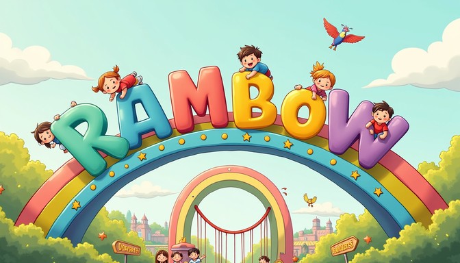Free Rainbow Park Fun Image - Rainbow, Colorful, Playful | Download at ...