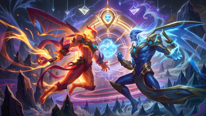 Free Elemental Warriors Clash Image - Elemental, Battle, Fire ...