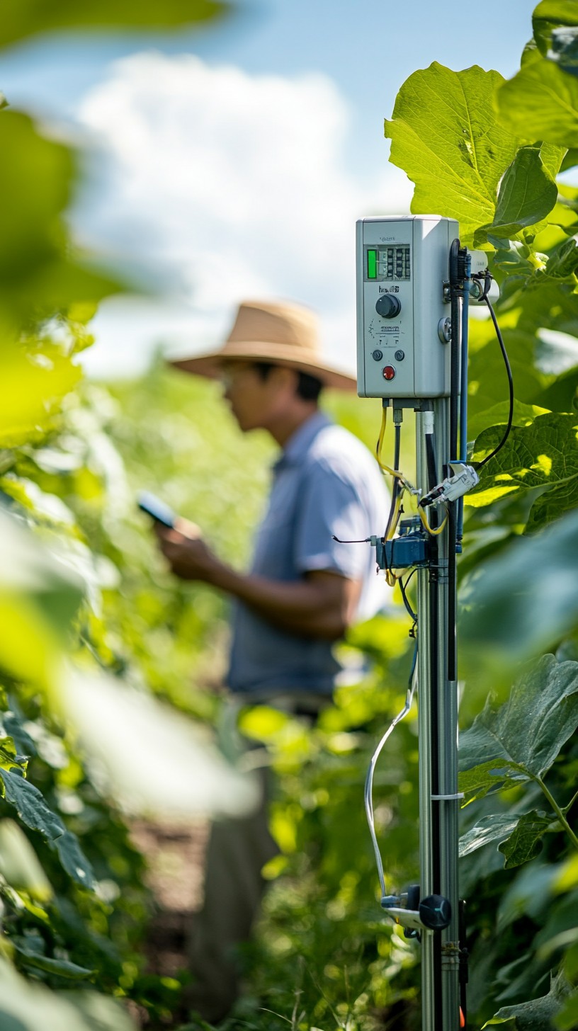 Free Farmer checking device Image - Farmer, Technology, Agriculture ...