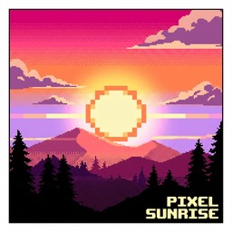 Free Pixel Sunrise Dreams Image - Pixel, Sunrise, Anime | Download at ...