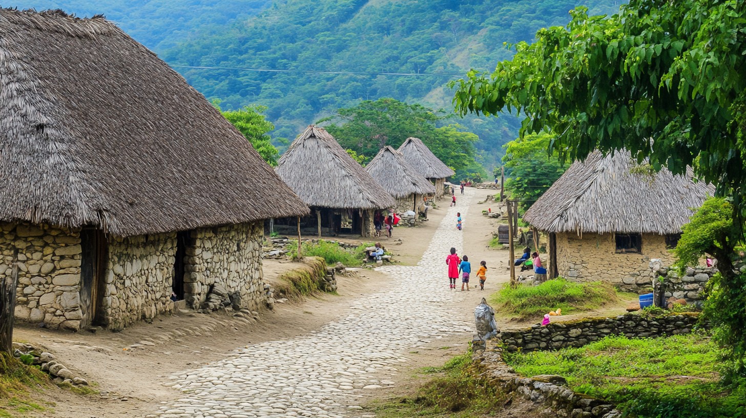 Village Multi Rustic Free Rustic Village Path Image - Village, Rustic, Thatched | Download ...