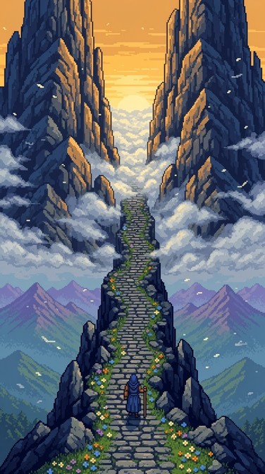 Free Pixel Art Adventure Image - Pixel, Retro, Mountain | Download at ...