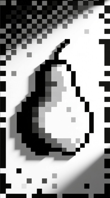Free Juicy Pixel Pear Image - Pear, Pixel, Fruit | Download at StockCake