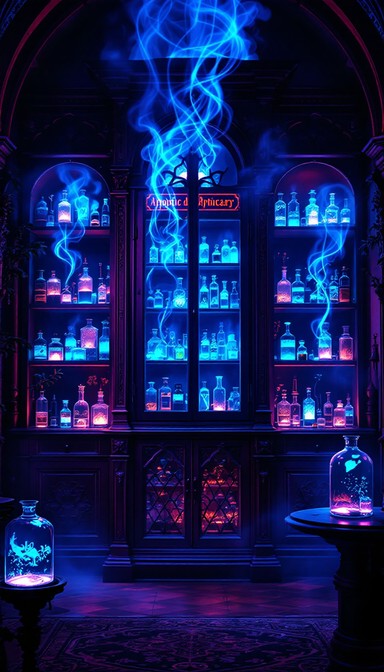 Free Mystical Potion Cabinet Image | Download at StockCake