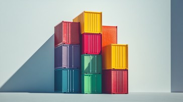 Free Colorful cargo containers Image - Colorful, Containers, Cargo ...