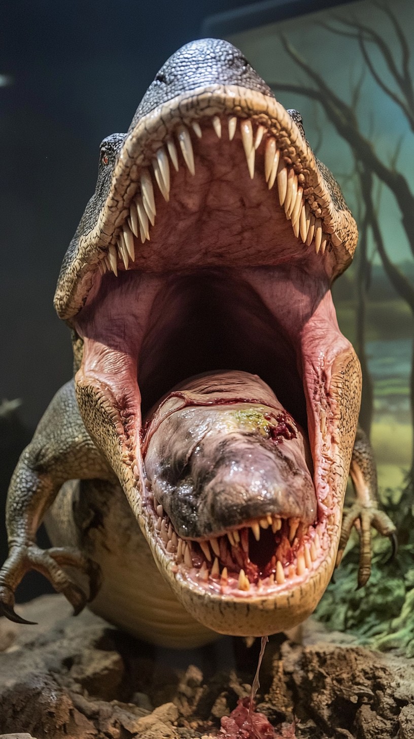 Download Fierce dinosaur roar Image - Dinosaur, Roar, Teeth | StockCake