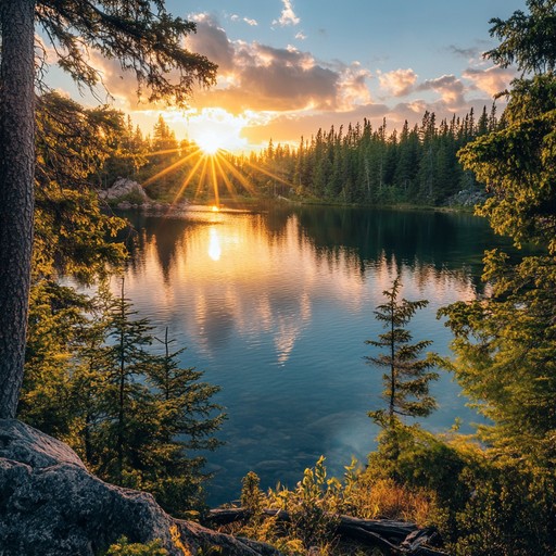 Free Sunset lake view Image - Sunset, Lake, Reflection | Download at ...