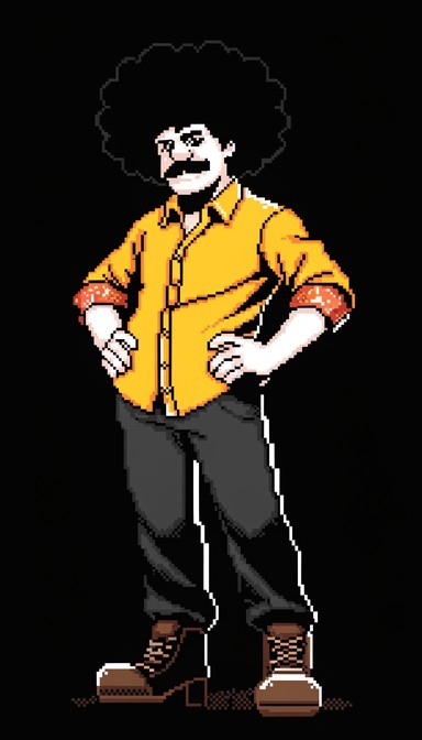 Free Confident Pixel Man Image - Pixel, Sprite, Character | Download at ...