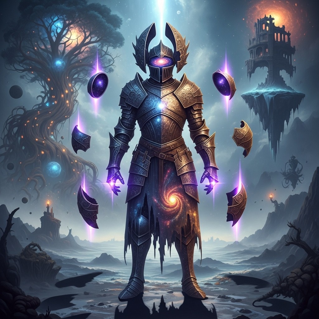 Free Cosmic Knight Guardian Image - Knight, Cosmic, Mystical | Download ...