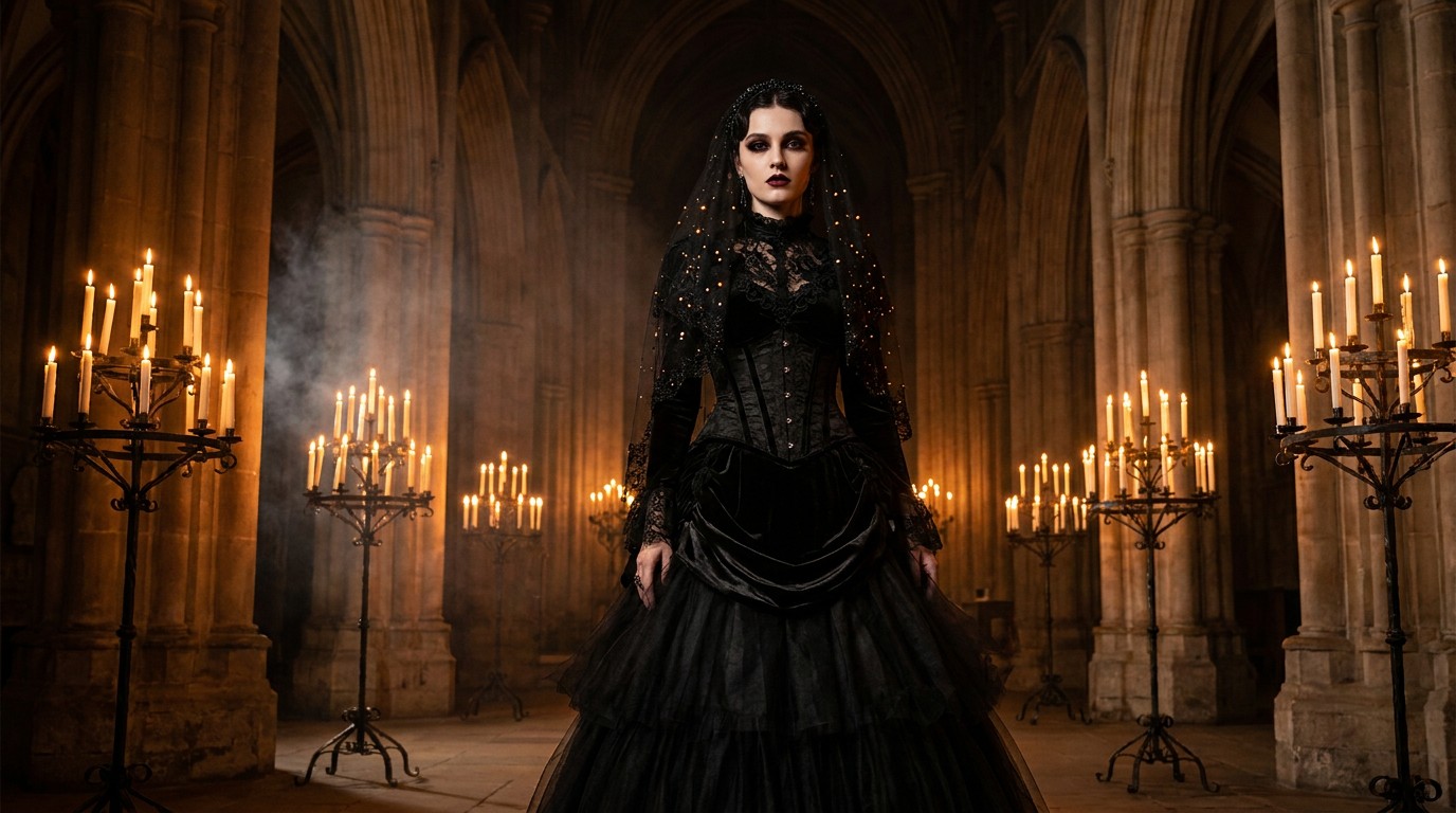 Free Gothic Cathedral Beauty Image - Gothic, Fashion, Woman | Download ...