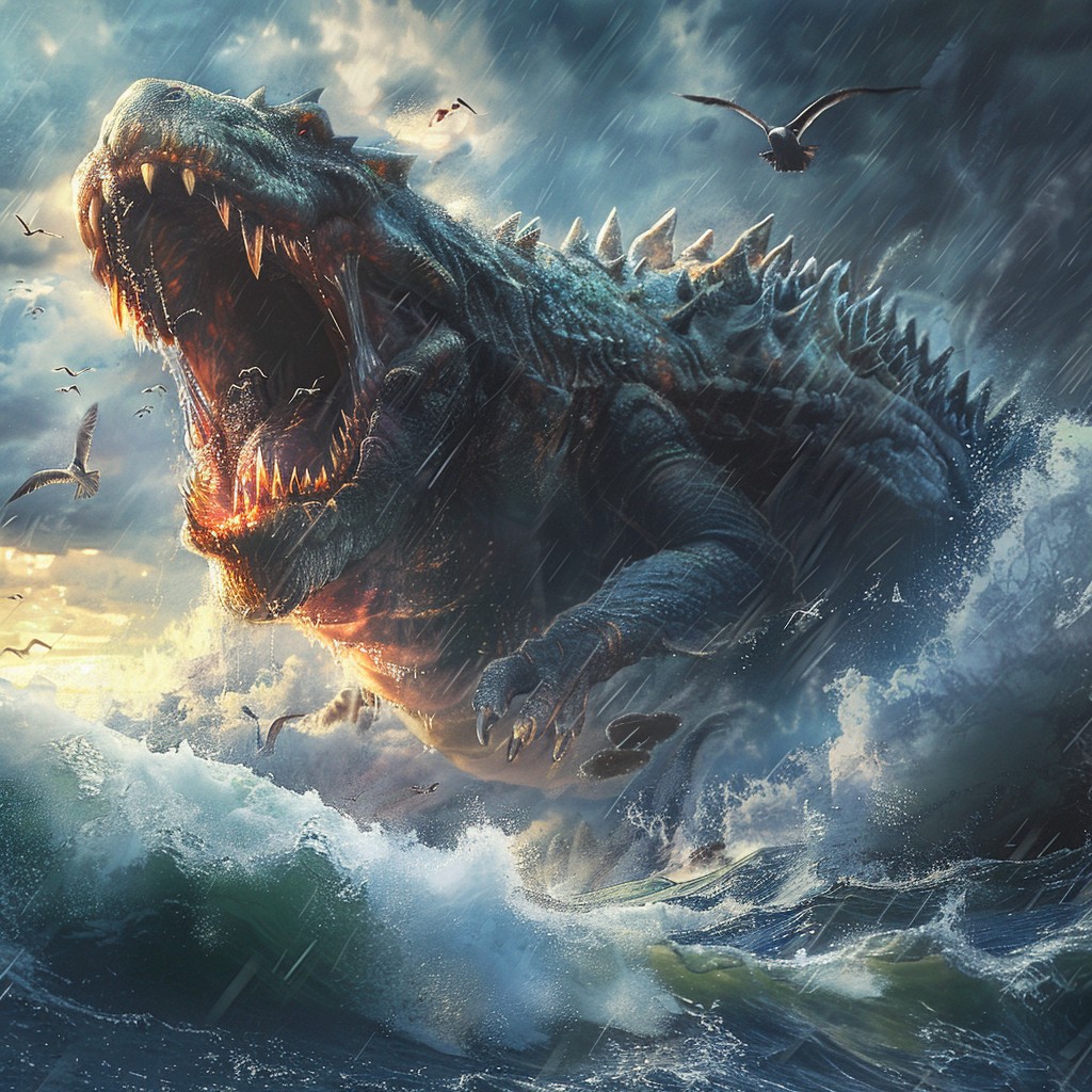 Free Ferocious Sea Monster Image - Monster, Sea, Ocean | Download at ...