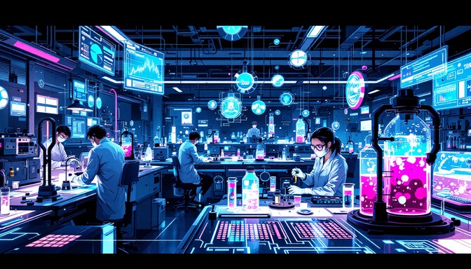 Free Anime Laboratory Experiment Image - Anime, Manga, Scientist ...
