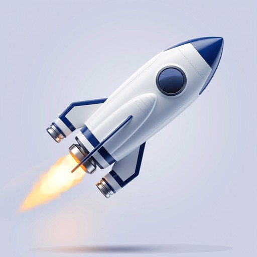 Free Blue Rocket Rising Image - Rocket, Spacecraft, 3d | Download at ...