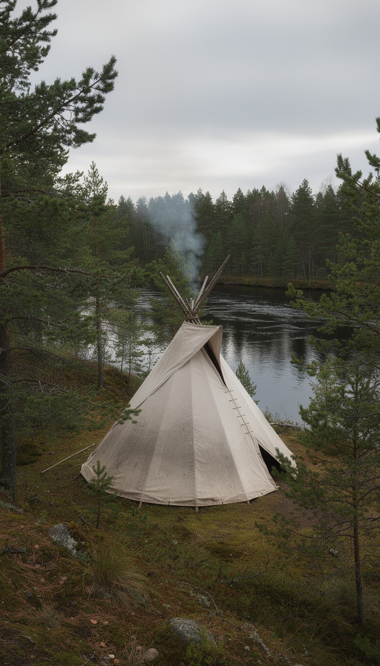 Free Wilderness Tipi Retreat Image - Tipi, Teepee, Forest | Download at ...