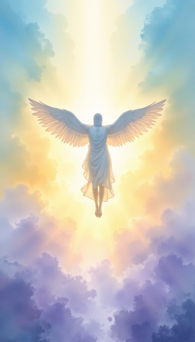 Free Ethereal Angel Rising Image | Download at StockCake