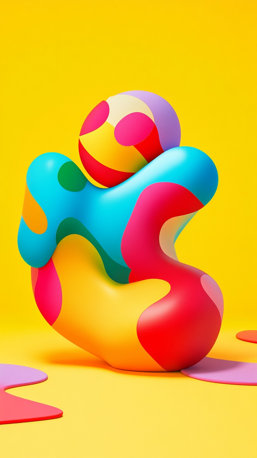 Free Colorful abstract sculpture Image - Abstract, Colorful, Sculpture ...