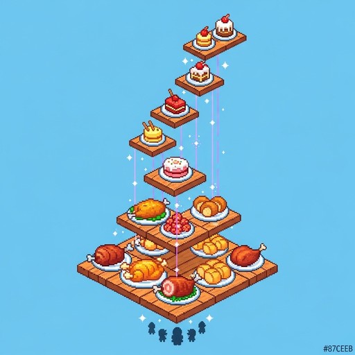 Free Magical Floating Feast Image - Pixelart, Banquet, Feast | Download ...